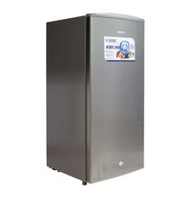Bruhm BFS 150MD - Single Door Refrigerator 158L - Metallic Grey