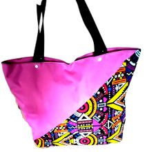 Womens Pink Canvas Bag