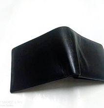 Mens Genuine black leather wallet