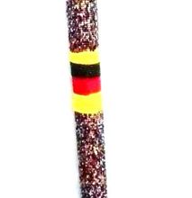 Black Handled beaded walking stick