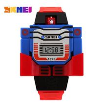 Skmei Digital Removable Robot Toy Kids Wrist Watch
