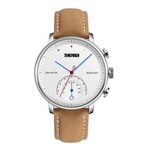Skmei Casual Waterproof Analogue Wristwatch-brown