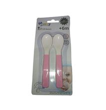 Mom Easy 2pcs Soft Spoons Pink
