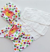 Baby Washable Diapers With 3 Inserts