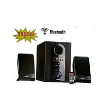 Ampex - 2.1 Channel Subwoofer Bluetooth - Black-8800W