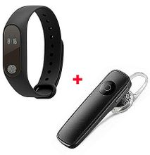 M2 New Smart Health Wrist Bracelet Heart Rate Monitor Free Bluetooth -Black