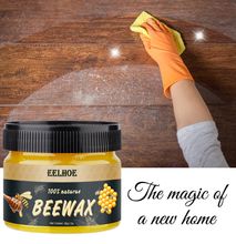 Beewax Natural Furniture/ Wooden Floor Care Wax Solid Wood Polishing Seasoning Beeswax Polisher Waterproof  Maintenance Bees wax
