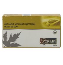 Bio Pharma Betasalic Anti-Acne With Anti-Bacterial Medicated Soap - 100g - Cream