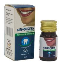 Bio Pharma Menofresh Tooth Tincture Toothache Solution - 10ml - Blue & White
