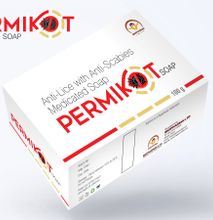 Bio Pharma Permikot Anti Lice & Anti Scabies Medicated Soap - 100g - Pink