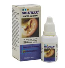 Bio Pharma Soluwax Olive Oil Ear Drops 10ml - White & Violet