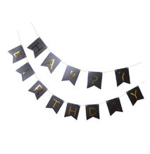 Happy Birthday Letters Pennant Banner
