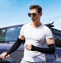 Quality Ice Silk Outdoor Sports Guard Hand UV Sun Protection Arm Sleeves Cycling