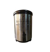 Nice One Portable Flask 9.5 Litres For Serving Hot Tea / Coffee / Beverages - Stainless Steel - Silver