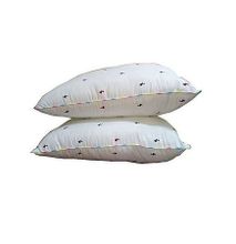 2 pcs Fibre filled Bed Pillows muliti-color 20*26 white