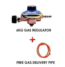 Gas Regulator Plus Gas Delivery Pipe (for 6Kg Gas Cylinder) orange normal