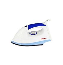 Tronic 1200W Dry Iron Box With Ceramic Soleplate - White & Blue