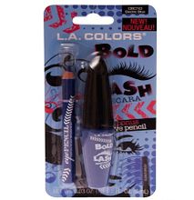 L.A. Colors Urban Glam Eye Combo-Electric Blue