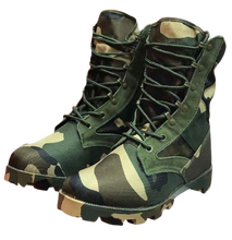 MILITARY BOOTS Jungle Green - Genuine Shoes