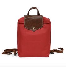 Ladies Fashion Business Casual Backpack-Red