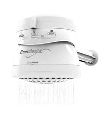 Enerbras Enerducha 3 Temp (3T) Instant Hot Shower Water Heater -White
