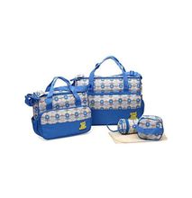 Generic Fashion 5 In 1 Blue Star Baby Diaper Bag