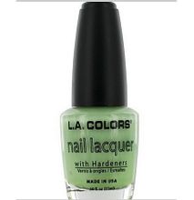 L.A. Colors Nail Lacquer - Green Satin