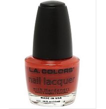 L.A. Colors Nail Lacquer - Dark Brown