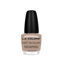 L.A. Colors Nail Lacquer - Sheer Beige
