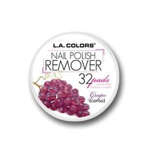 L.A. Colors Nail Polish Remover - Grape Scent