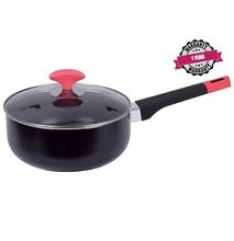ARMCO CP-04 - Long Handle Deep Non Stick Cooking Pan - Black