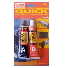 Captain Quick Epoxy Adhesive 2-Ton Resin & Hardener 4 Min 6g+6g