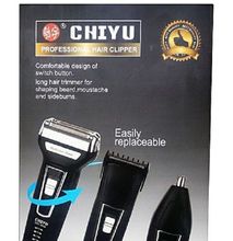 Chiyu 3 In 1 Professional Hair Clipper Shaving Machine