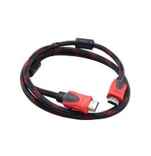 1.5m HDMI Cable With Ethernet (Black And Red)