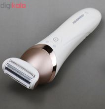 GEMEI Rechargeable Shaver - White & Gold