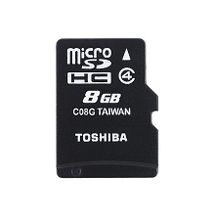 Toshiba Toshiba Memory Card - 8GB - Black