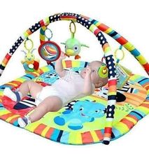 Musical baby playmat