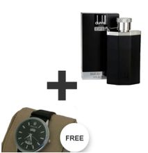 Dunhill desire black (replica) plus free watch Black