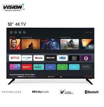 Vision Plus VP8850KV - 50 inch 4K Frameless V+ OS Smart TV