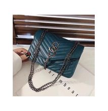 Fashion Handbags For Women PU Leather Top Handle- blue