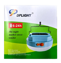 DPLIGHT 12Hr MARKET LED SOLAR Bright Rechargeable Bulb WITH PANEL