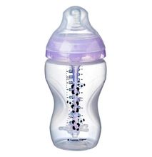 Tommee Tippee Advanced Anti-Colic Panda Feeding Bottle, 340ml, Purple
