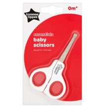 Tommee Tippee Essentials Baby Nail Scissors, 0m+, White