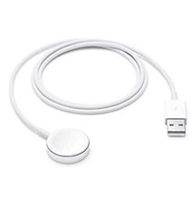 Wireless Magnetic Charging USB Cable Adapter for Smart Watch - White