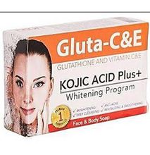 Gluta C&E Kojic Acid Plus Whitening Face & Body Soap 135gms