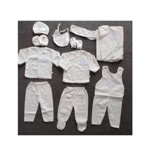 Lucky Star New Born Baby Receiving Cloths Set - 11 Piece