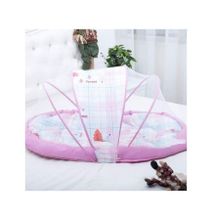Portable & Foldable Baby Bassinet/Sleeping Nest/ Cot/ Mosquito Net - Blue