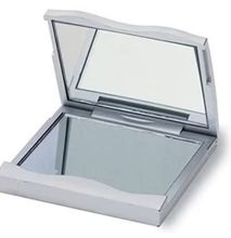 Make-Up Mirror With Regular And Magnifying Mirror, Pocket Mirror
