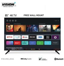 Vision Plus VP8865KV - 65 inch 4K Frameless V+ OS Smart TV