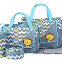 5 Piece Diaper/ baby bag - Mulitfunctional, Stylish and Quality.